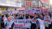 Yaşamına son veren emekli için yürüdüler