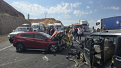 Bingöl'de korkunç kaza: 6 kişi yaralı