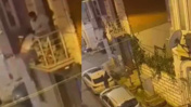 Beyoğlu’nda korku dolu anlar: Balkondan atlamak isteyen kadın düşüp yaralandı