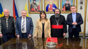 DEM Partililerden İsveç'te Süryani Kilisesi'ne ziyaret