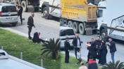 Kazada yaralanan kadın sinir krizi geçirdi: O anlar böyle görüntülendi