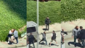 Maltepe'nin ortasında kadın döven maganda yakalandı! Sabıka kaydı kabarık çıktı