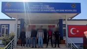 Yasa dışı yollarla Türkiye'ye giren 6 düzensiz göçmen yakalandı