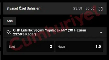 Mutlak butlan yasadışı bahis sitelerinde - Resim : 1