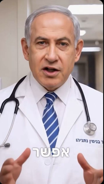 Netanyahu Trump'ın izinde: 'Doktor' oldu muhaliflerine 'Bibimol' reçetesi yazdı - Resim : 1