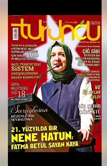 Fonzi Fatma Betül Sayan'ı 'Nene Hatun' ilan etmişti! O derginin sahibi bakın kim çıktı - Resim : 2