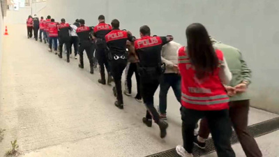 14 yabancı kadın fuhuş çetesinin elinden kurtarıldı