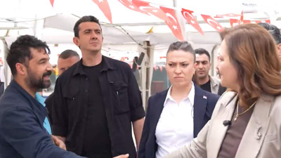 Burcu Köksal sokağa çıktı ama koruma perdesinin ardında