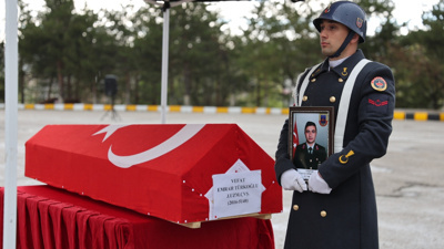Hayatını kaybeden Jandarma Uzman Çavuş memleketine uğurlandı