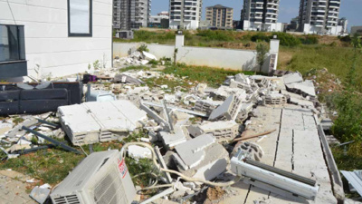 Doğalgaz patlamasında ortalık savaş alanına döndü: Deprem oluyor sandık