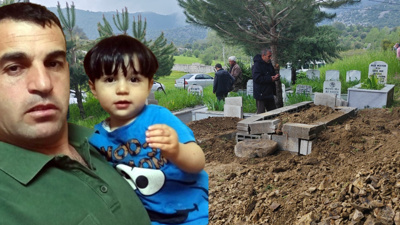 4 yaşındaki oğlunu kaybeden babadan acı haber geldi: Yan yana toprağa verildiler