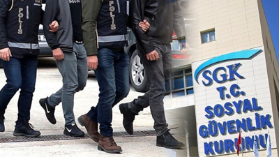 Elazığ'da SGK'yı dolandıran çete çökertildi