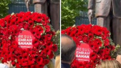 Şişli'deki 19 Mayıs töreninde 'çelenk' krizi: Başkan Resul Emrah Şahan'dır