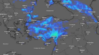 Hava il il saat saat dönecek: Kuvvetli sağanak yağacak