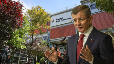 Kendi okulu da kapatılmıştı: Davutoğlu'ndan Bilgi Üniversitesi tepkisi