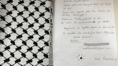 Sumud Filosu aktivistinden Türk çalışanlara teşekkür