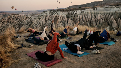 Kapadokya’da üç gün sürecek yoga festivalinde geri sayım başladı
