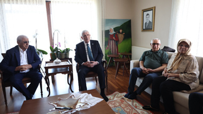 Dervişoğlu'ndan İmamoğlu ailesine bayram ziyareti