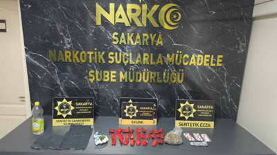 Sakarya'da uyuşturucu operasyonu