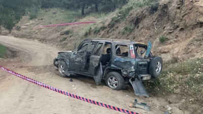 Aydın'da şarampol kazası: 1 ölü 2 yaralı