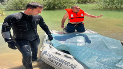 Bayramda balık tutarken nehre düştü: 8 gün sonra cansız bedenini dalgıçlar çıkardı