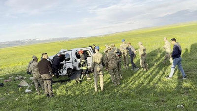Erzurum'da korkunç kaza! Araç takla attı: 1'i bebek 3 ölü, 4 yaralı