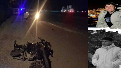 Park halindeki motosiklete otomobil çarptı: 2 genç hayatını kaybetti
