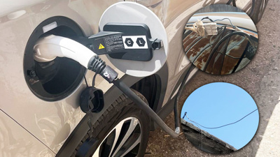 Bu kadarına da pes! Kaçak elektrikle araç şarj istasyonu kurdu