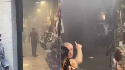 Kapalıçarşı'da yangın