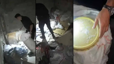 Aile binası uyuşturucu deposu çıktı: Peçeteye sarıp yutuyoruz