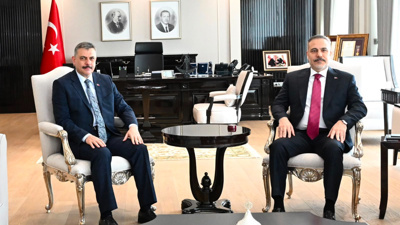 İçişleri Bakanı Çiftçi ile Dışişleri Bakanı Fidan görüştü