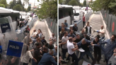 Açlık grevindeki öğretmenlere polis müdahalesi! 8 öğretmen gözaltına alındı
