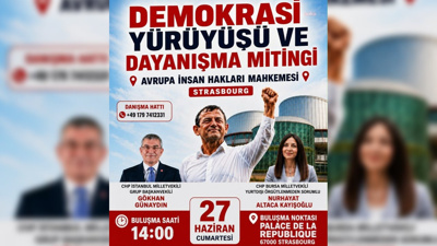 CHP'den AİHM önünde 'Demokrasi Mitingi' hamlesi: Tarih belli oldu