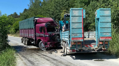Belediye kamyonu kaza yaptı: İki aracın sürücüsü de öldü