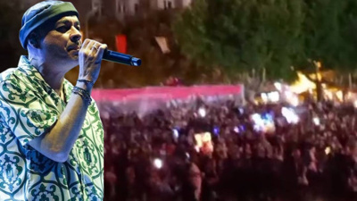 Rapçi Ceza'nın konserinde bıçaklı kavga! 2 yaralı
