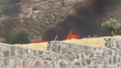 Gaziantep’te orman yangını