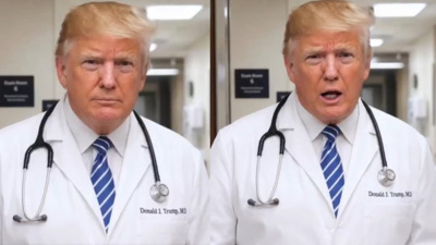 Trump 'doktor' oldu, reçete yazdı: 'Diyet kola için!'