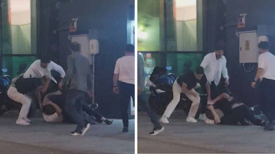 İstanbul'da meydan savaşı! Yere düşürdükleri gence demirle vurup tekme tokat dövdüler