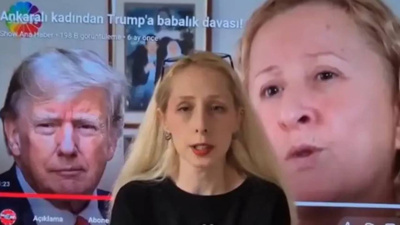Necla Özmen'in ardından "Dedem Trump" çıkışı güldürdü!