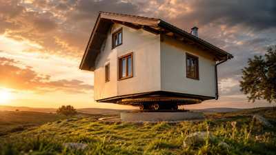 72 yaşında eşi mutlu olsun diye yaptı: Tek butonla evi döndürüp manzarayı değiştiriyor