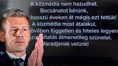 Macaristan'da devlet televizyonu ekran kararttı: Uzun yıllardır yalan söylediğimiz için özür dileriz