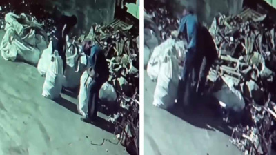 Maskeyi taktılar çuval çuval doldurup kaçtılar