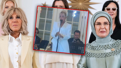 Emine Erdoğan'ın First Lady'ler yemeğinde Ajda Pekkan sürprizi!