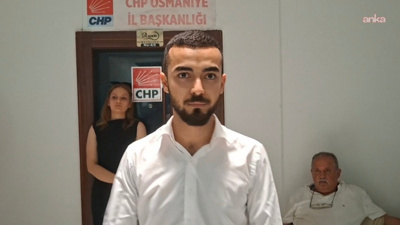 CHP Osmaniye Gençlik Kolları Başkanı Eren Eren'e çirkin saldırı