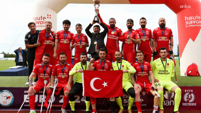 İstanbul Lider Koleji, Ampute Futbol Millî Takımı'nın ana sponsoru oldu