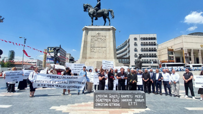 Ücretli öğretmenler Ankara'da ses yükseltti: "Statümüzü güçlendirin''