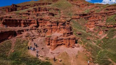 Burası ne Amerika ne Nevşehir: Fotoğraf çekmek için sıraya girdiler