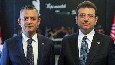Özgür Özel ve Ekrem İmamoğlu Altan Öymen'i andı