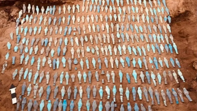 Binlerce yıllık uyku bozuldu: Toprağın altından tam 560 adet çıkarıldı