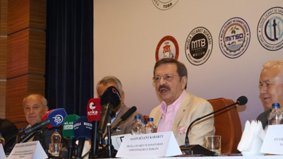 TOBB Başkanı Hisarcıklıoğlu: Yüksek enflasyon ve faiz oranları piyasayı daraltıyor